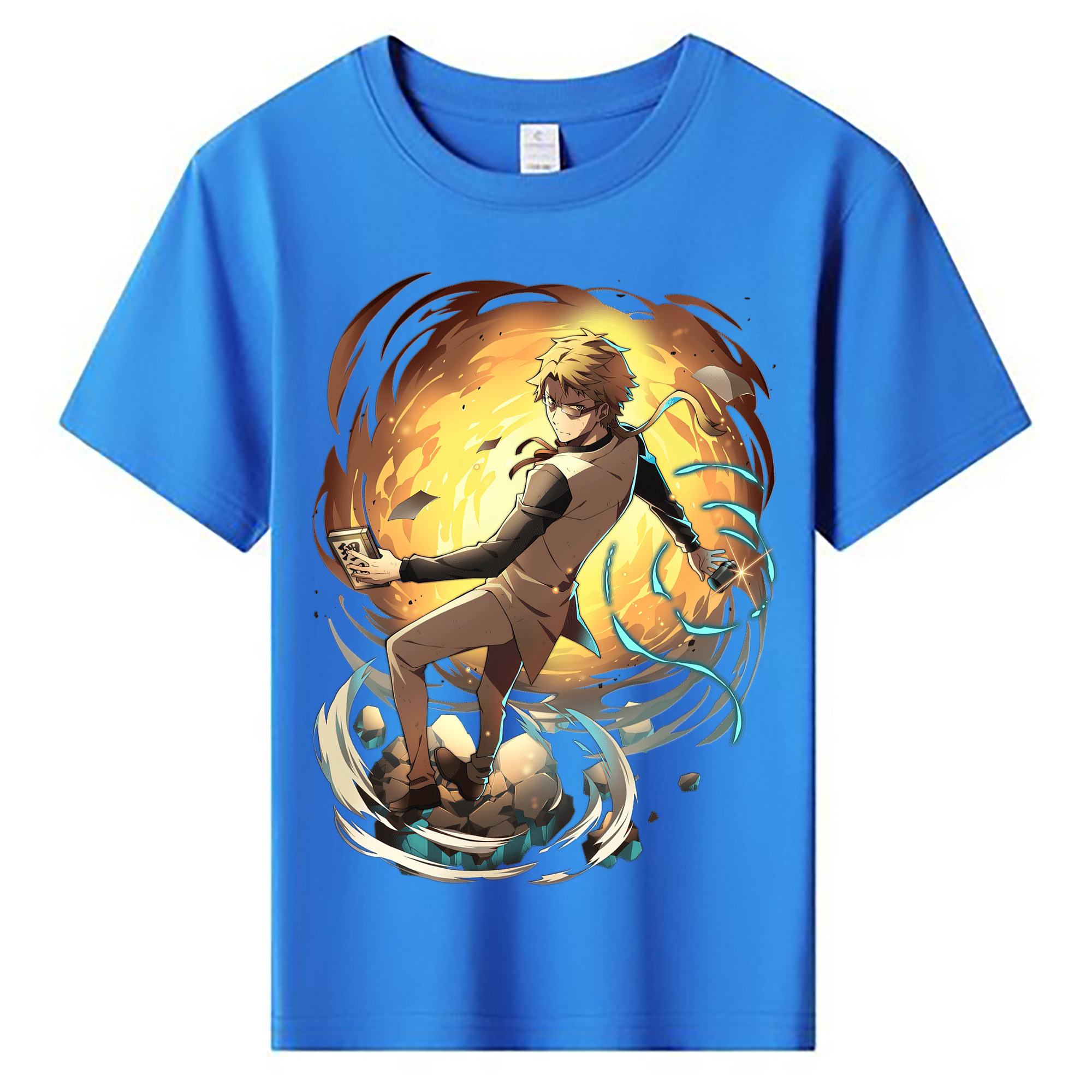 （画像用） 文豪ストレイドッグス Bungo Stray Dogs 綿100％キッズTシャツ（フロントプリント）
